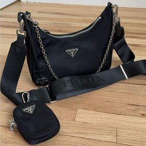 PRADA re-edition 2005 re-nylon bag, black